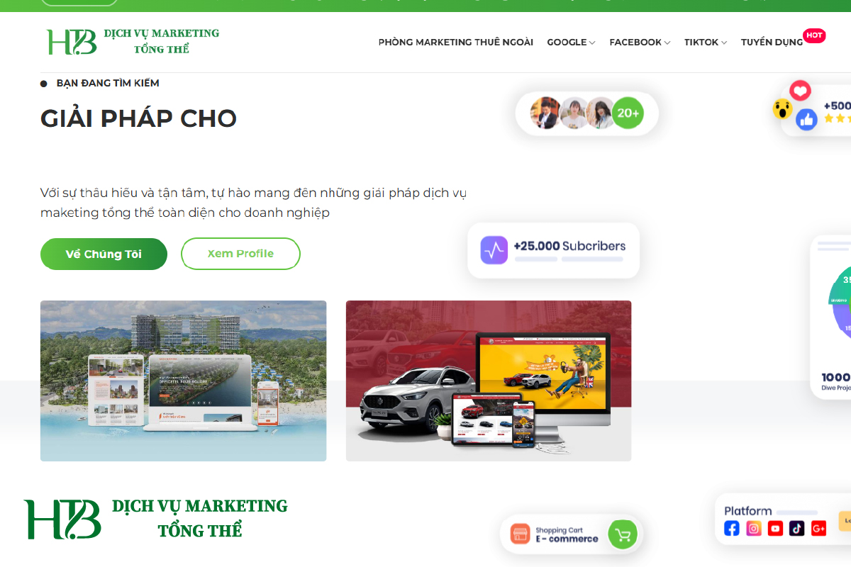Dịch vụ Marketing Tổng thể HTB là đơn vị thuê viết bài SEO uy tín, đáng tin cậy